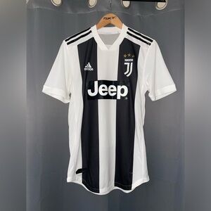 Adidas Juventus jersey 2018 2019 authentic soccer men’s M medium CF3493 Jeep